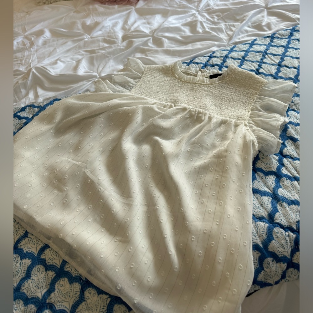 NWT AQUA detailed top